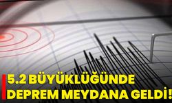 Konya’da 5.2 Büyüklüğünde Deprem Meydana Geldi!