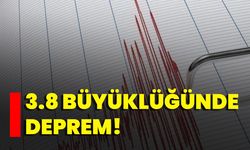 İstanbul'da 3.8 Büyüklüğünde Deprem!