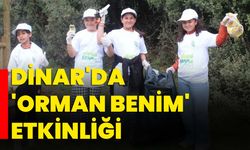 Dinar'da 'Orman Benim' etkinliği