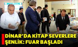 Dinar’da Kitap Severlere Şenlik: Fuar Başladı