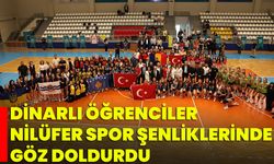 Dinarlı Öğrenciler Nilüfer Spor Şenliklerinde Göz Doldurdu