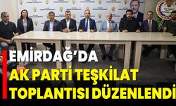 Emirdağ’da AK Parti Teşkilat Toplantısı Düzenlendi