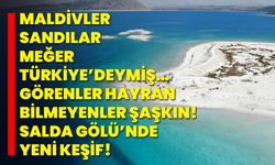 Maldivler Sandılar, Meğer Türkiye’deymiş… Görenler Hayran, Bilmeyenler Şaşkın! Salda Gölü’nde Yeni Keşif!