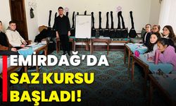 Emirdağ’da Saz Kursu Başladı!