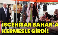 İscehisar bahar’a kermesle girdi!