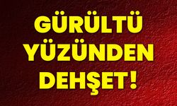 Gürültü Yüzünden Dehşet!