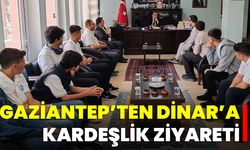 Gaziantep’ten Dinar’a Kardeşlik Ziyareti