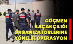Göçmen Kaçakçılığı Organizatörlerine Yönelik Operasyon