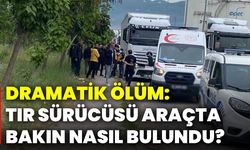 Dramatik ölüm: Tır sürücüsü araçta bakın nasıl bulundu!