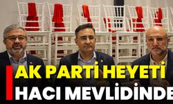 AK Parti Heyeti Hacı Mevlidinde
