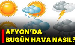 Afyon’da Bugün Hava Nasıl?