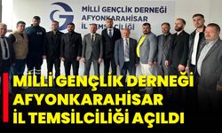 Milli Gençlik Derneği Afyonkarahisar İl Temsilciliği Açıldı