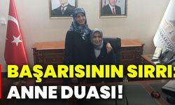 Başarısının sırrı: Anne duası