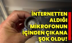 İnternetten Aldığı Mikrofonun İçinden Çıkana Şok Oldu!