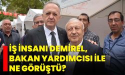 İş İnsanı Demirel, Bakan Yardımcısı ile ne görüştü?