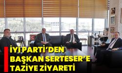 İYİ Parti’den Başkan Serteser’e Taziye Ziyareti