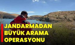 Jandarmadan Büyük Arama Operasyonu
