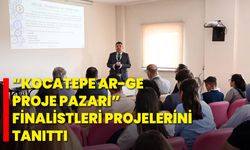 “Kocatepe AR-GE Proje Pazarı” Finalistleri Projelerini Tanıttı