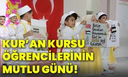 Kur’an Kursu öğrencilerinin mutlu günü!