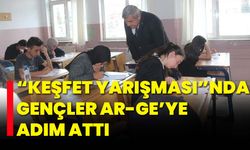 “Keşfet Yarışması”nda Gençler AR-GE’ye Adım Attı