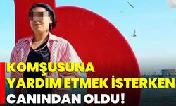 Komşusuna Yardım Etmek İsterken Canından Oldu!