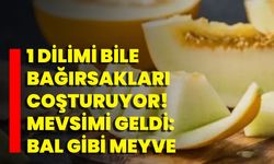 1 Dilimi bile bağırsakları coşturuyor! Mevsimi geldi: Bal gibi meyve