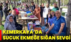 Kemerkaya’da Sucuk Ekmeğe Sığan Sevgi