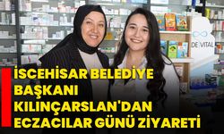 İscehisar Belediye Başkanı Seyhan Kılınçarslan'dan Eczacılar Günü Ziyareti