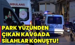 Park yüzünden çıkan kavgada silahlar konuştu!