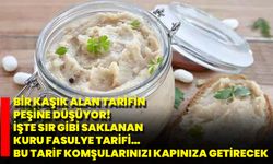 Bir Kaşık Alan Tarifin Peşine Düşüyor! İşte Sır Gibi Saklanan Kuru Fasulye Tarifi… Bu Tarif Komşularınızı Kapınıza Getir