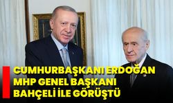 Cumhurbaşkanı Erdoğan, MHP Genel Başkanı Bahçeli İle Görüştü