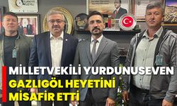 Milletvekili Yurdunuseven, Gazlıgöl Heyetini Misafir Etti