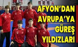 Afyonkarahisar’dan Avrupa’ya Güreş Yıldızları