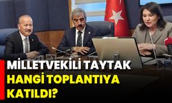 Milletvekili Taytak Hangi Toplantıya Katıldı?
