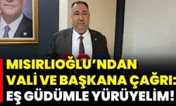 Mısırlıoğlu’ndan Vali Ve Başkana Çağrı: Eş Güdümle Yürüyelim!