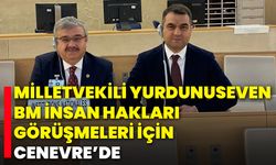Milletvekili Yurdunuseven, BM İnsan Hakları Görüşmeleri İçin Cenevre’de