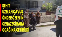 Şehit Uzman Çavuş Önder Özen'in Cenazesi Baba Ocağına Getirildi