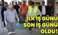 İlk iş günü, son iş günü oldu!