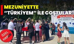 Mezuniyette “Türkiyem” İle Coştular!
