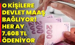 O kişilere devlet maaş bağlıyor! Her ay 7.608 TL ödeniyor