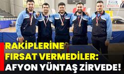 Rakiplerine Fırsat Vermediler: Afyon Yüntaş Zirvede!
