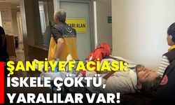 Şantiye Faciası: İskele Çöktü, Yaralılar Var!