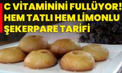 C Vitaminini Fullüyor! Hem Tatlı Hem Limonlu Şekerpare Tarifi