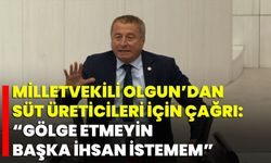 Milletvekili Olgun’dan Süt Üreticileri İçin Çağrı: “Gölge Etmeyin, Başka İhsan İstemem”