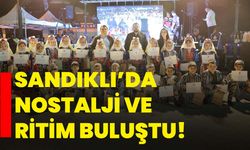 Sandıklı’da nostalji ve ritim buluştu!