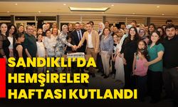 Sandıklı’da hemşireler haftası kutlandı