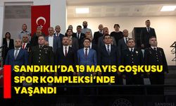 Sandıklı’da 19 Mayıs Coşkusu Spor Kompleksi’nde Yaşandı