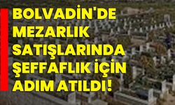 Bolvadin'de mezarlık satışlarında şeffaflık için adım atıldı!