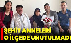 Şehit Anneleri O İlçede Unutulmadı