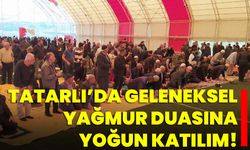 Tatarlı’da Geleneksel Yağmur Duasına Yoğun Katılım!